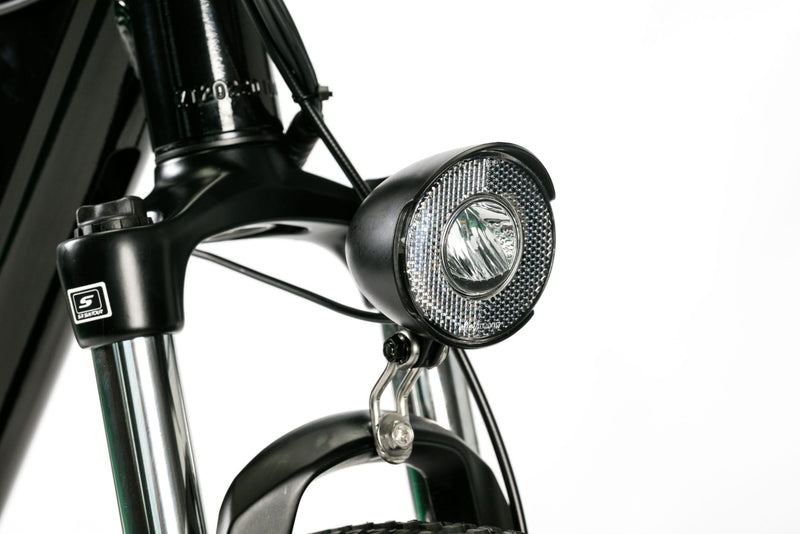 Bicicleta electrica Ztech ZT-85M SWORDFISH autonomie 50 km viteza maxima 25 km/h putere 250W acumulator 12Ah/36V nu necesita permis-Negru