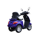 Tricicleta electrica RDB A-klass4 fara permis 25km/h 800W Baterie 60V 20Ah gri