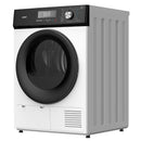 Uscator de rufe Samus SWDP-816 pompa de caldura 8 kg clasa E latime 59.8 cm functie Antisifonare blocare acces copii optiune pornire intarziata