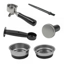 Espressor cafea Samus Maestro 20 cu rasnita incorporata cafea macinata + cafea boabe 20 bar 1350 W capacitate 2.3 litri capacitate rasnita 200 g filtru dublu din inox afisaj analogic al presiunii argintiu
