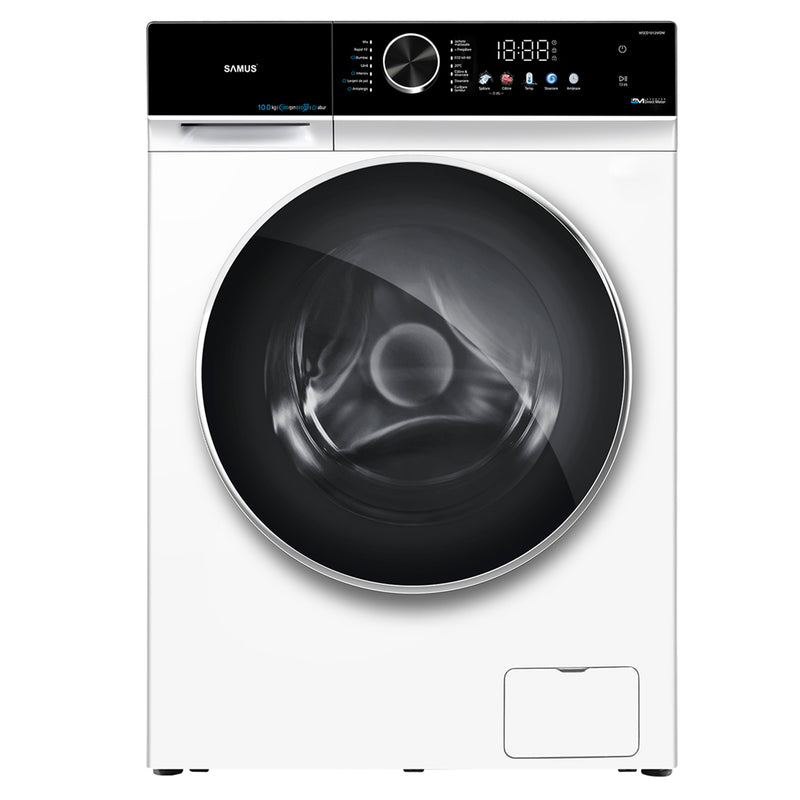 Masina de spalat rufe Samus WSCD10129IDM 10kg Inverter Direct Motor Display LED color 14 programe 1200rotatii Clasa energetica A