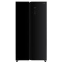 Frigider Side by Side Samus SSBG-557NFE 442 litri clasa E inaltime 177 cm No Frost afisaj LCD lumina interioara LED picioare reglabile usi din sticla