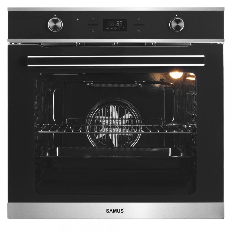 Cuptor electric incorporabil Samus SC626GDX9 clasa A 75 litri 9 functii grill ventilator timer functie pizza 2800 W