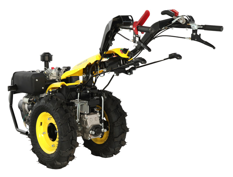Progarden Motocositoare multifunctionala Campo U12E/BC120M V2 12CP, diesel, 120cm, 2 lame mobile, inclinare lama