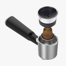Espressor cafea Samus Cafe Luxe 20 K cafea macinata + capsule 20 bar 1350 W capacitate 1.5 litri rezervor lapte 8 bauturi presetate afisaj digital tactil tehnologie Thermalblock curatare automata negru + argintiu