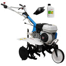 Motosapa AGT 5580 motor Honda GP160 5.5 CP latime lucru 80 cm 2+1 viteze freze rarita fixa fara roti cauciuc 0.6l ulei