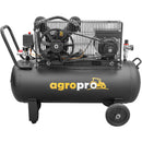 Compresor AgroPro AirPRO 30100B putere 2.2 kW debit 250 l/min presiune 8 bari rezervor 100l kit 5 accesorii inclus