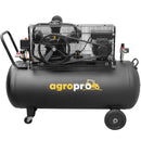 Compresor AgroPro AirPRO 40150B putere 3 kW debit 360 l/min presiune 8 bari rezervor 150l kit 5 accesorii inclus