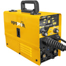 Aparat sudura profesional AgroPro Combo 200 tip invertor functie FLUX-MIG-MMA-TIG amperaj 160A 220V electrod 1.6-3.2mm rola sarma flux 0.8mm 1Kg inclusa accesorii incluse kit TIG regulator gaz