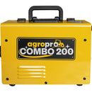 Aparat sudura profesional AgroPro Combo 200 tip invertor functie FLUX-MIG-MMA-TIG amperaj 160A 220V electrod 1.6-3.2mm rola sarma flux 0.8mm 1Kg inclusa accesorii incluse kit TIG regulator gaz
