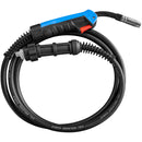 Aparat sudura profesional AgroPro Euro 250 tip invertor functie MIG-MMA-TIG amperaj 200A 220V, electrod 1.6-4mm rola sarma 0.8mm 1Kg accesorii incluse kit TIG regulator gaz
