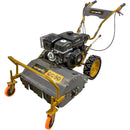 Tocator vegetatie AgroPro GC60 motor 9 CP latime lucru 60 cm 2+1 viteze 36 lame ghidon reglabil roti pline 320 x 100 mm