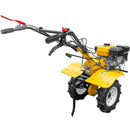 Motocultor AgroPro HS 1000 motor 7 CP 2+1 viteze latime lucru 65-95 cm freze roti cauciuc 4.00x8 priza putere tahometru roti metal plug arat rarita reglabila plug cartofi 3l ulei