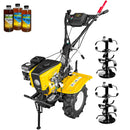 Motocultor AgroPro HS 1000B motor 8 CP benzina EURO V 2+1 viteze latime lucru 115 cm freze 2+1+1 roti 5.00-8" 3l ulei