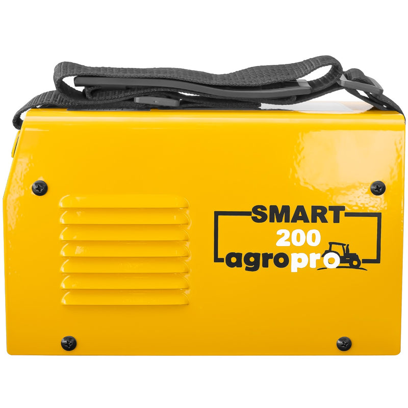 Aparat sudura semiprofesional AgroPro SMART 200 invertor 200A monofazat cabluri lungi 3m masca cristale lichide KM8500 AgroPro