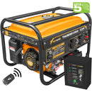 Generator curent AgroPro THUNDER 3100 putere 3.1kW 230V monofazat benzina rezervor 15 L pornire electrica telecomanda AVR + automatizare ATS