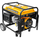 Generator 7.5 kW cu automatizare ATS AgroPro THUNDER 7500 benzina GPL pornire electrica telecomanda rezervor 25 L monofazat Euro 5 sistem transport cu roti si manere