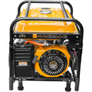 Generator 7.5 kW cu automatizare ATS AgroPro THUNDER 7500 benzina GPL pornire electrica telecomanda rezervor 25 L monofazat Euro 5 sistem transport cu roti si manere