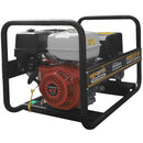 Generator curent pentru sudare industrial AgroPro W220 DC GX motor Honda GX 390 13 CP putere maxima 6.5 kVA benzina trifazat kit sudura