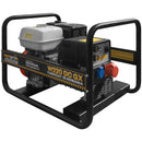 Generator curent pentru sudare industrial AgroPro W220 DC GX motor Honda GX 390 13 CP putere maxima 6.5 kVA benzina trifazat