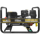 Generator curent pentru sudare industrial AgroPro W220 DC GX motor Honda GX 390 13 CP putere maxima 6.5 kVA benzina trifazat kit sudura