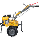 Motocultor AgroPro G900 motor 8 CP benzina 2+1 viteze latime lucru 65-95 cm freze roti cauciuc 4.00x8" roti metal plug arat rarita reglabila plug cartofi 3l ulei