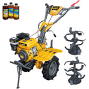 Motocultor AgroPro G900 motor 8 CP benzina 2+1 viteze latime lucru 65-95 cm freze roti cauciuc 4.00x8" 3l ulei