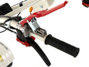 Pachet motosapa profesionala AGT 9000 motor Honda GX270 9 Cp benzina ghidon reglabil roti pneumatice plug bilonat freze de lucru latime lucru 90cm 5l ulei