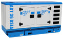 Generator curent AGT 36 DSEA putere 28.8 kW 400 V diesel pornire electrica insonorizat rezervor 65 L