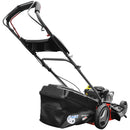 Masina de tuns gazonul AGT 48 ALLROAD motor Briggs&Stratton 450E 2.8 CP OHV autopropulsie reglare centralizata 7 trepte latime taiere 46 cm cos 55 l