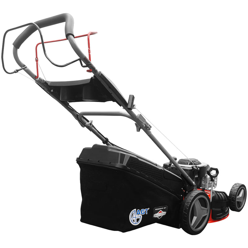 Masina de tuns gazonul AGT 51 ALLROAD motor Briggs&Stratton 575EX 3.4 CP OHV autopropulsie reglare centralizata 7 trepte latime taiere 51 cm cos 65 l