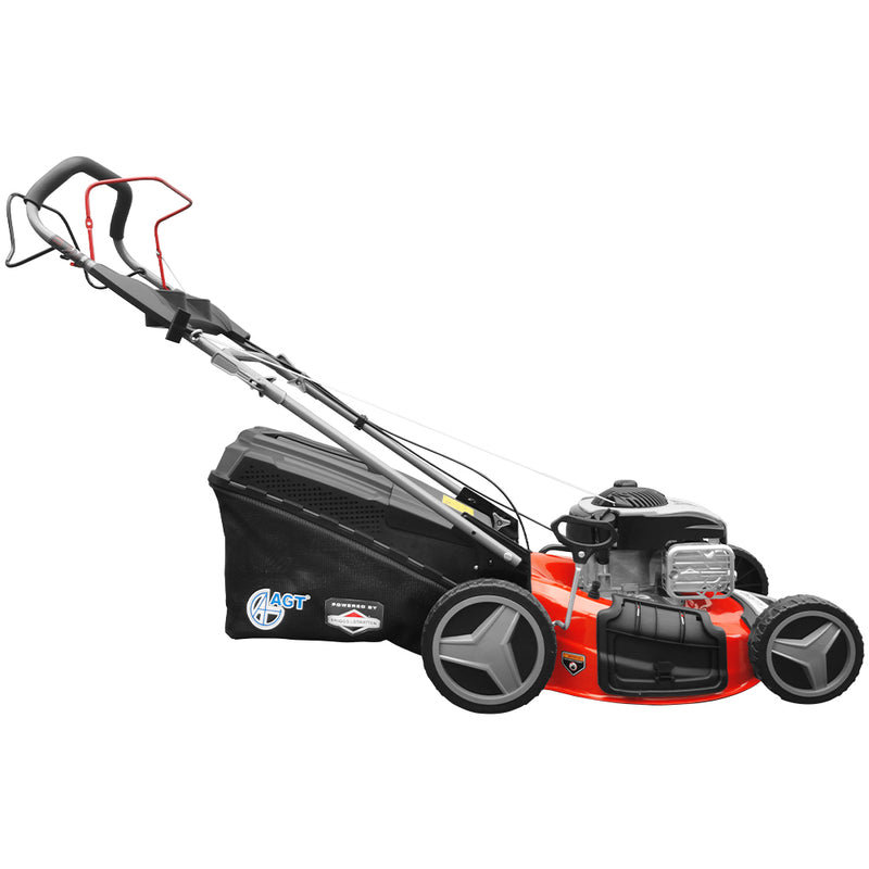Masina de tuns gazonul AGT 51 ALLROAD motor Briggs&Stratton 575EX 3.4 CP OHV autopropulsie reglare centralizata 7 trepte latime taiere 51 cm cos 65 l