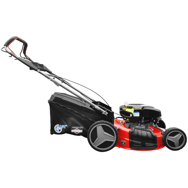 Masina de tuns gazonul AGT 53 ALLROAD motor Briggs&Stratton 750EX 4 CP DOV autopropulsie reglare centralizata 8 trepte latime taiere 53 cm cos 65 l