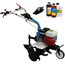 Motosapa AGT 6500 PREMIUM motor Honda GX200 6.5 CP latime lucru 80 cm 2+1 viteze freze rarita fixa roti cauciuc 4.00-8 2.6l ulei