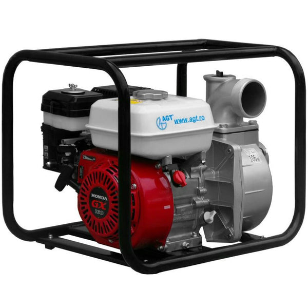 Motopompa apa curata AGT WP30HKX 3" motor Honda GX160 5.5 CP 163 cmc 4 timpi debit 60 mc/h refulare 26 m absorbtie 8 m
