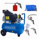 Compresor de aer Airmaster AIR2SHU824_AIR-70S 24 l 1500 W 8 bar 206 l/min + set 5 accesorii aer