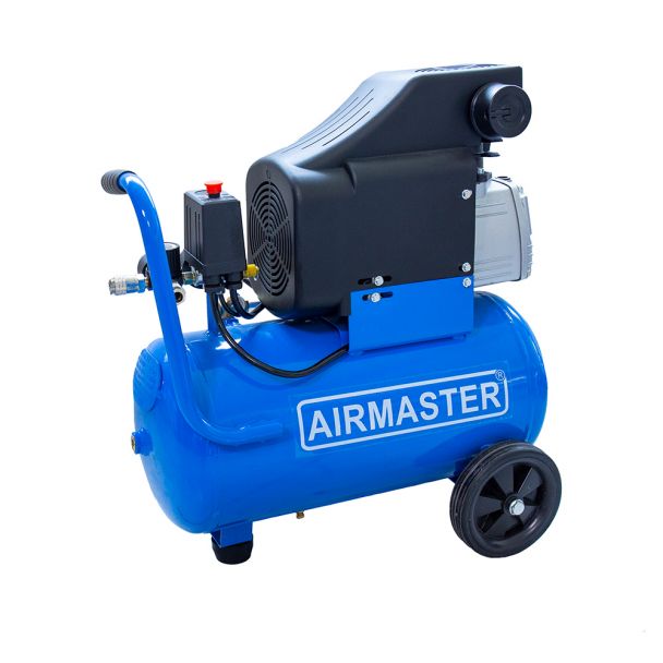 Compresor de aer Airmaster AIR2SHU824_AIR-70S 24 l 1500 W 8 bar 206 l/min + set 5 accesorii aer