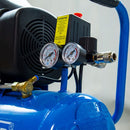 Compresor de aer Airmaster AIR2SHU824_AIR-70S 24 l 1500 W 8 bar 206 l/min + set 5 accesorii aer