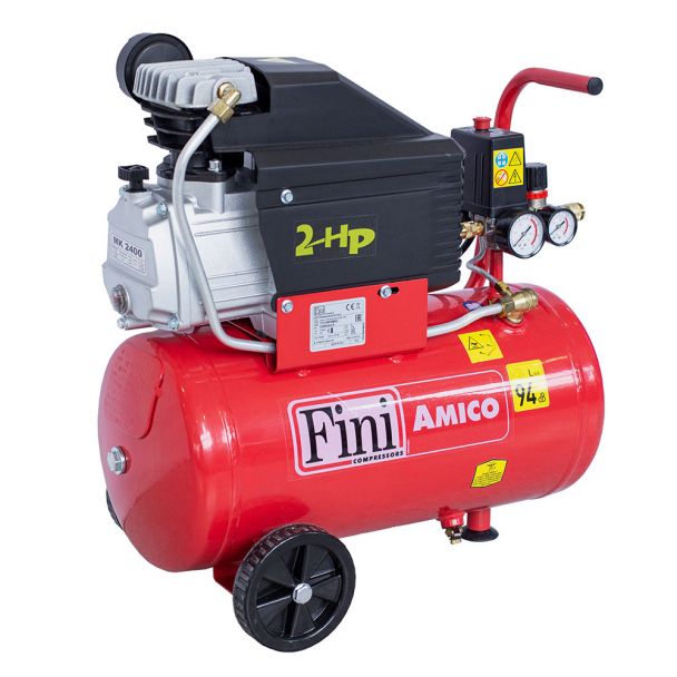 Compresor de aer Fini AMICO25/2400 24 l 1500 W 8 bar 170 l/min