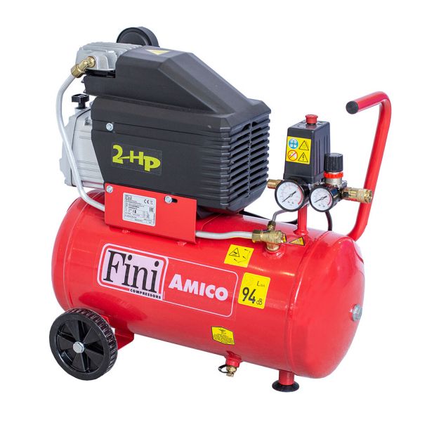 Compresor de aer Fini AMICO25/2400 24 l 1500 W 8 bar 170 l/min
