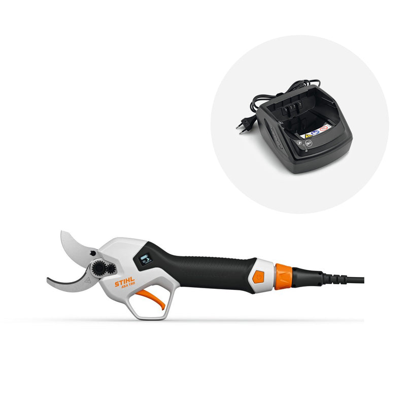 Foarfeca pe acumulator STIHL ASA 130 sistem ALLPRO + incarcator