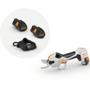 Foarfeca de gradina STIHL ASA 20 cu 2x acumulatori AS 2 si incarcator AL 1 deschidere lama reglabila 25 mm afisaj LCD