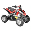 ATV electric pentru copii Hecht 54100 putere 1000 W baterie 36V/12Ah viteza max. 25 km/h autonomie 18 km-Rosu