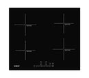Plita incorporabila inductie Samus PSI-64BG7 4 zone de gatit 7000 W control touch timer oprire automata functie blocare indicator caldura reziduala functie Boost
