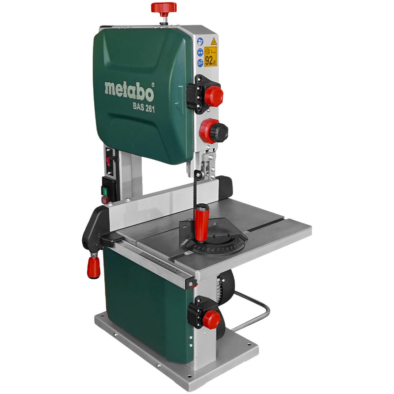 Fierastrau cu banda Metabo Precision BAS 261 putere 400 W inaltime taiere 103 mm latime pasaj 245 mm viteza taiere 735 m/min