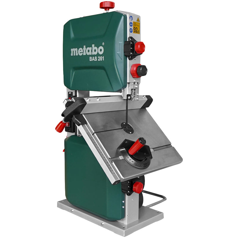 Fierastrau cu banda Metabo Precision BAS 261 putere 400 W inaltime taiere 103 mm latime pasaj 245 mm viteza taiere 735 m/min