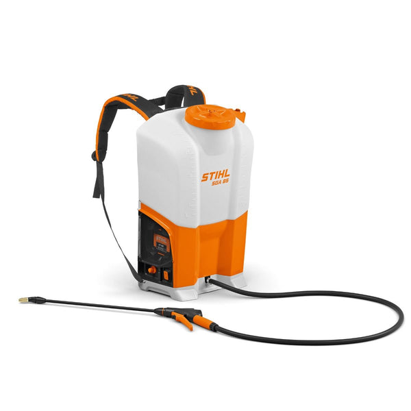 Atomizor STIHL SGA 85 tip rucsac tensiune 36 V rezervor 17 L sistem AP fara acumulator si incarcator