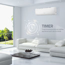 Aparat de aer conditionat Samus ACS-18K01 WIFI 18000 BTU A++ / A+ Wi-Fi inverter ventilatie functie incalzire mod eco I Feel timer mod de noapte autocuratare alb