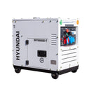 Generator de curent inverter trifazat Hyundai DHY-9000SEi-T putere maxima 8.1 kW diesel rezervor 15 L 400V