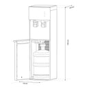 Dozator de apa de podea cu compresor WDSF-253CW putere incalzire 500 W putere racire 85 W compresor pentru racire siguranta copii alb